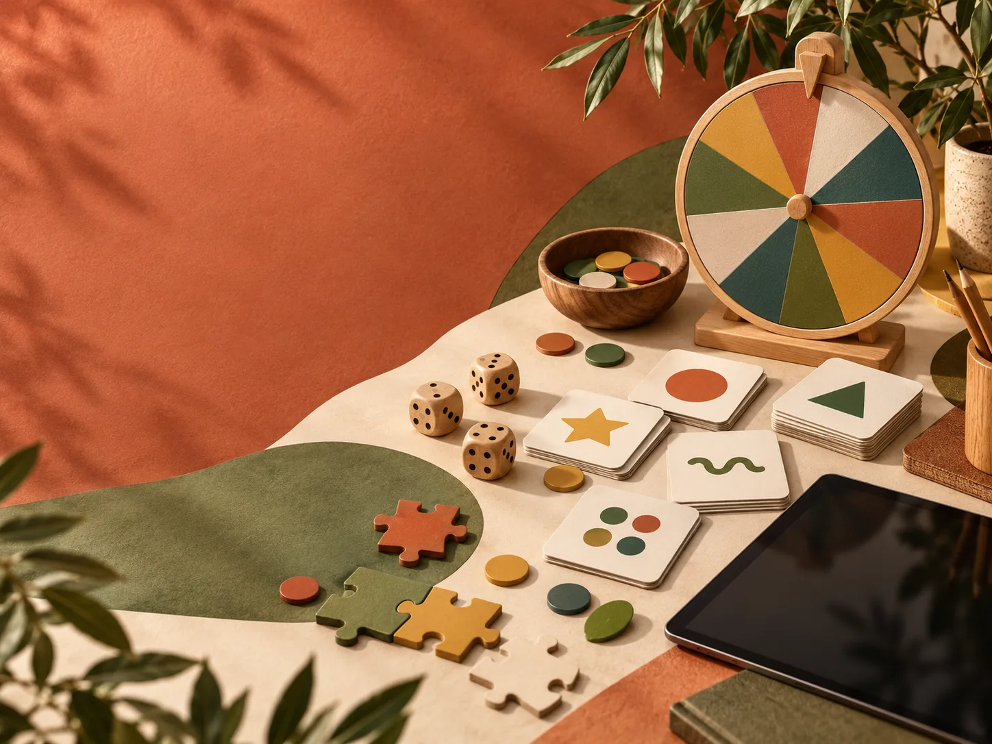 Materiales de juego para activar el aprendizaje en grupo
