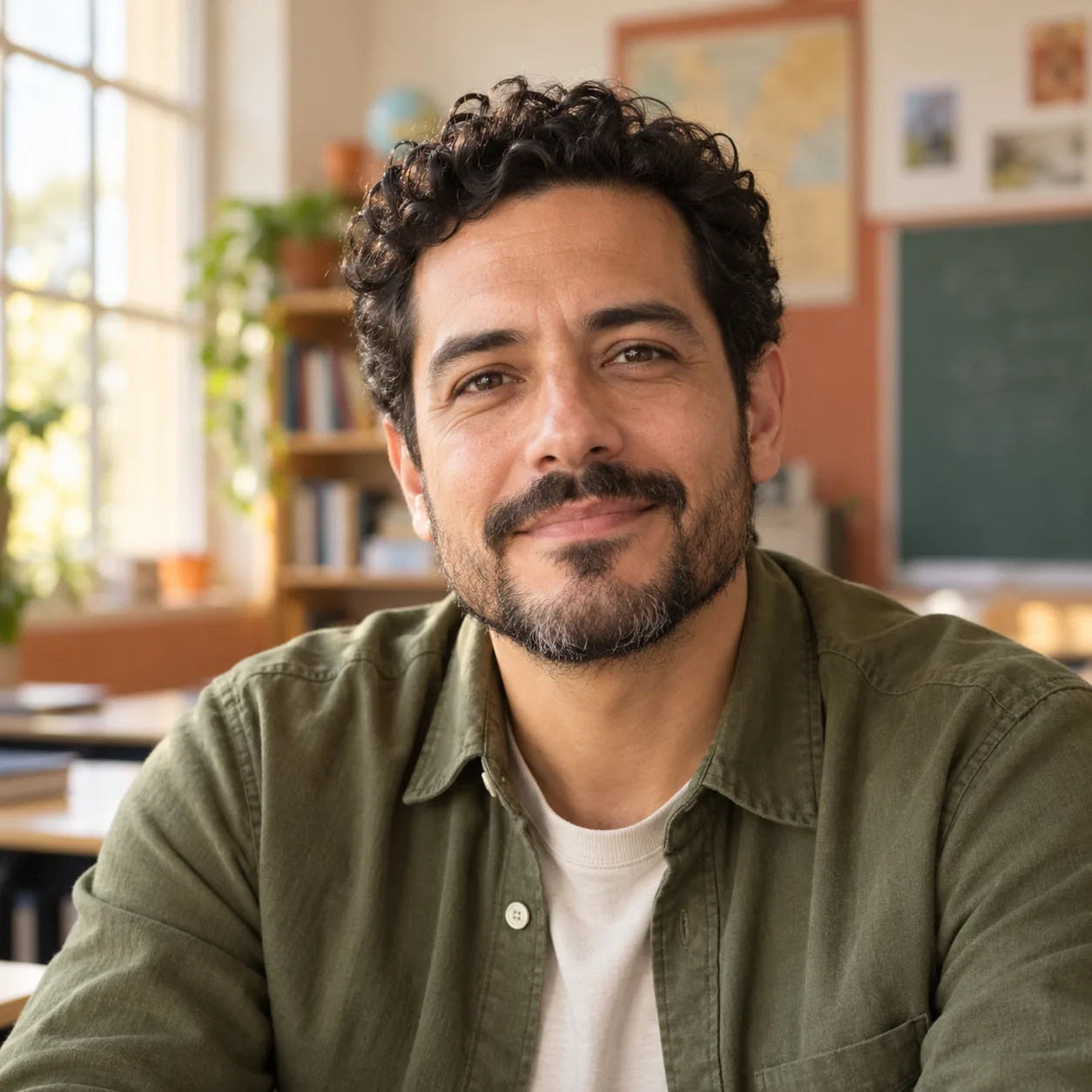 Retrato de Daniel, maestro de secundaria